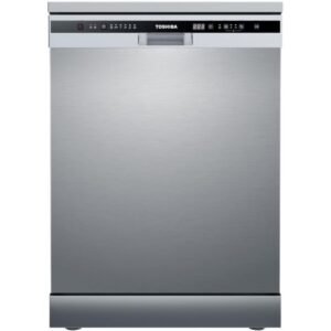 Toshiba غسالة أطباق توشيبا DW-13F8AF(SS)-EG - 13 مكان 6 برنامج (Stainless Steel) نشط مفتوح جاف